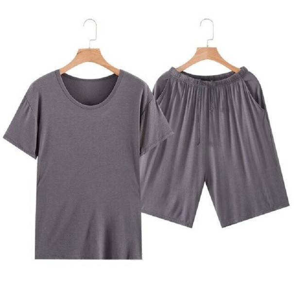 Pijama de hombre T2403 gris oscuro L 1