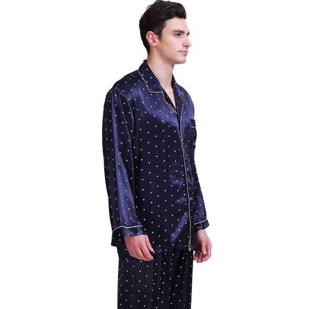 Pijama de hombre T2416 azul oscuro L