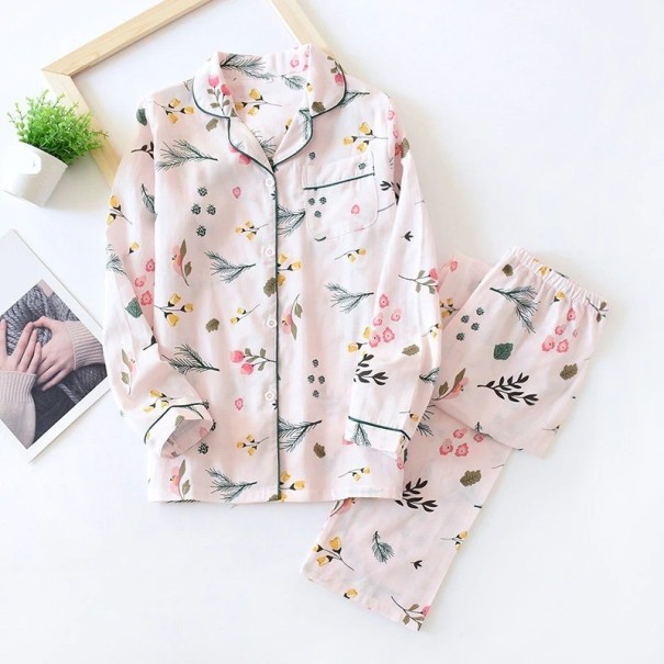 Pijama de mujer P2696 rosa S