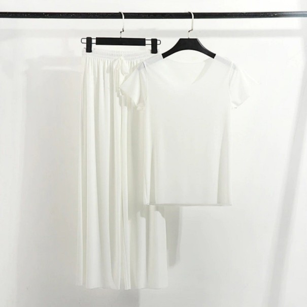 Pijama de mujer P2779 blanco S