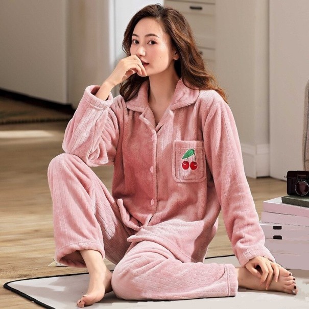 Pijama de mujer P2859 rosa S