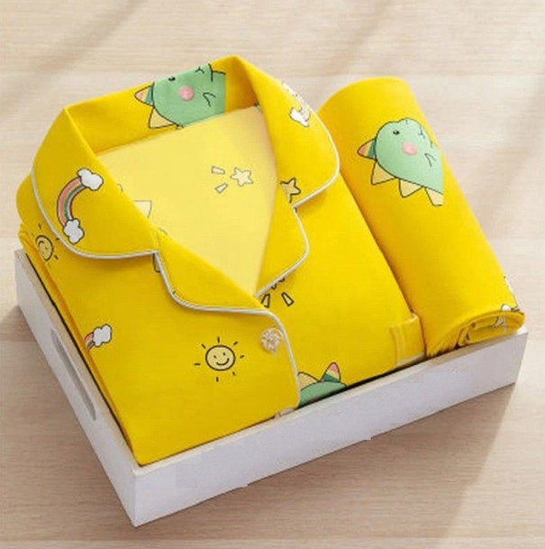 Pijama Feminino P2645 amarelo M