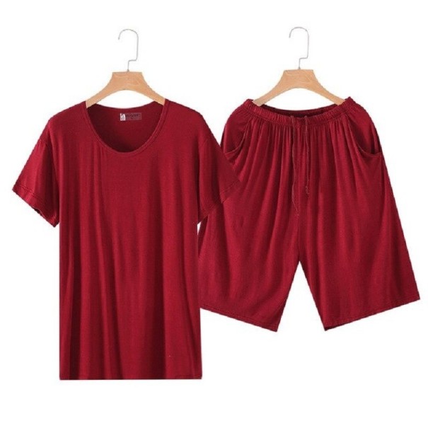 Pijamale bărbați T2403 burgundy L 1