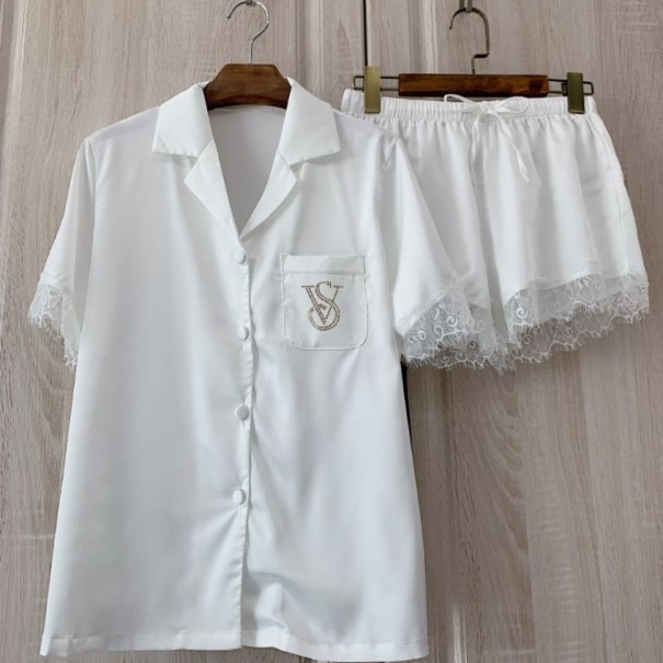 Pijamale de dama P2644 alb M