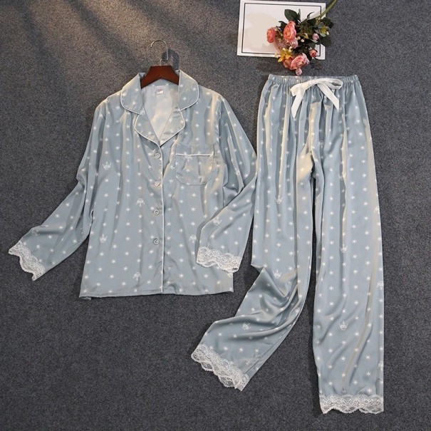 Pijamale de dama P2671 gri S