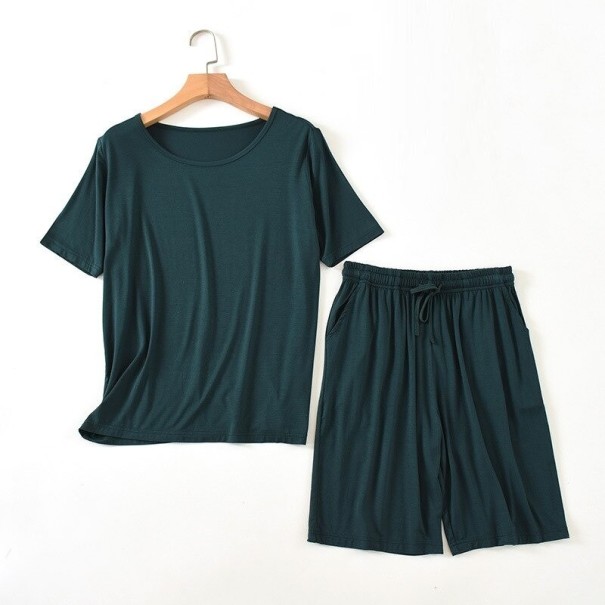 Pijamale de dama P2686 verde inchis S