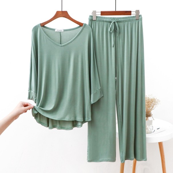 Pijamale de dama P2687 verde M