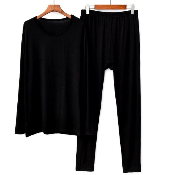 Pijamale de dama P2738 negru 3XL