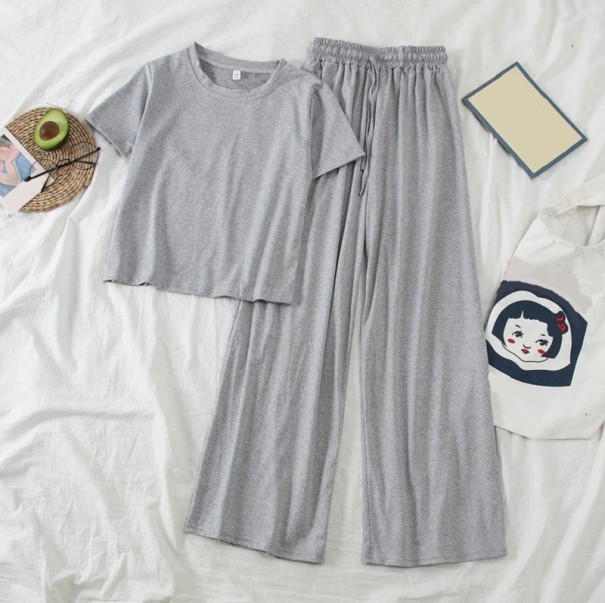 Pijamale de dama P2835 gri L