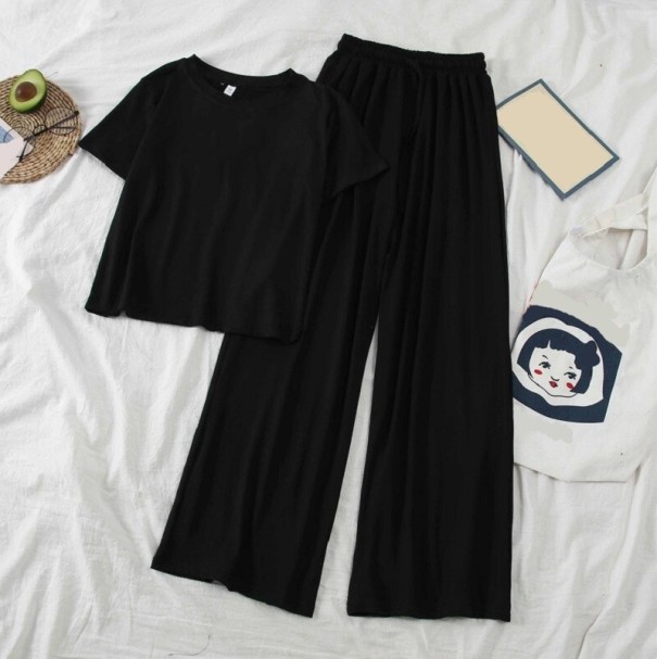 Pijamale de dama P2835 negru M