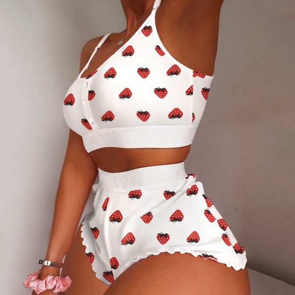 Pijamale de dama P2900 alb XL