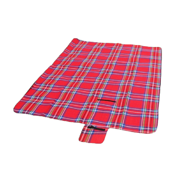 Pikniková deka 200 x 150 cm červená