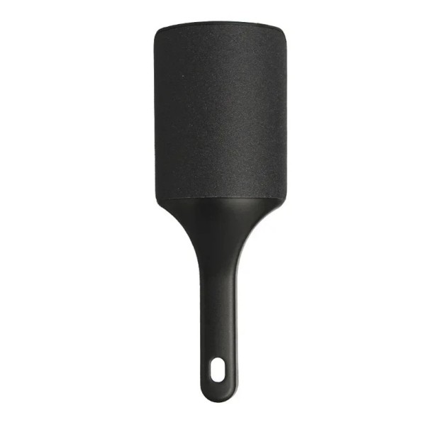 Pilão para pés 23x8 cm Raspador e esfoliante com superfície de lixamento dupla Removedor de calos PPP cabo Pedra de esfoliação Cuidados preto