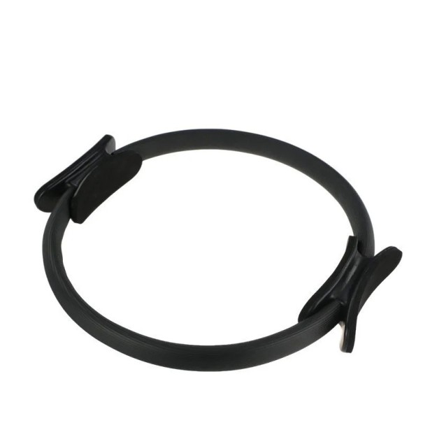 Pilates træningsring 32-34 cm Yogaring Modstandstræningsredskab til kvinder Hjemmefitness Elastisk ring til yoga og pilates sort