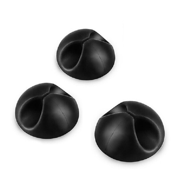 Pince à câble 3 pcs noir