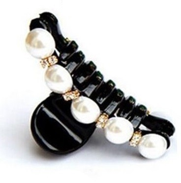 Pince à cheveux avec perles J3326 L
