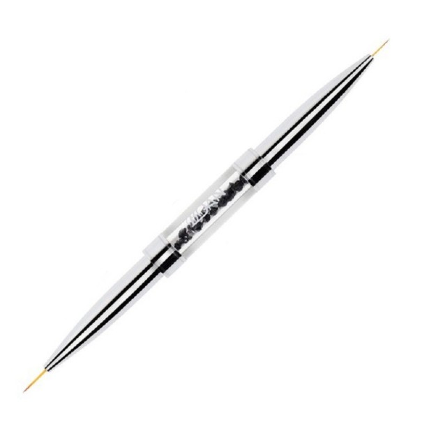Pinceau de décoration pour ongles 7 mm/9 mm noir