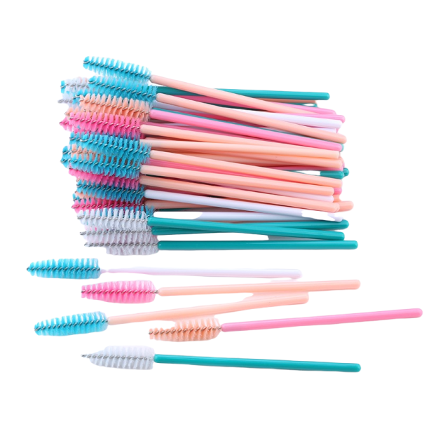 Pinceles para cejas y pestañas 50 uds. 22