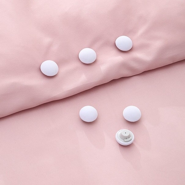 Pinces à housse de couette 4 pcs blanc