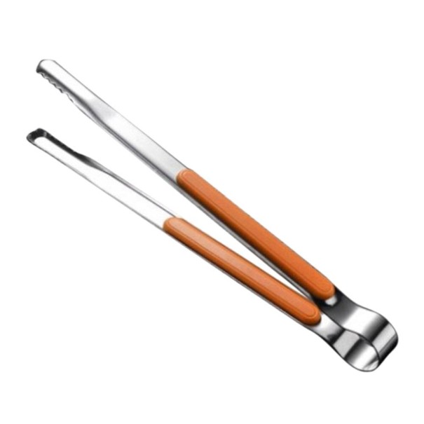 Pinces de grill en acier inoxydable C355 orange