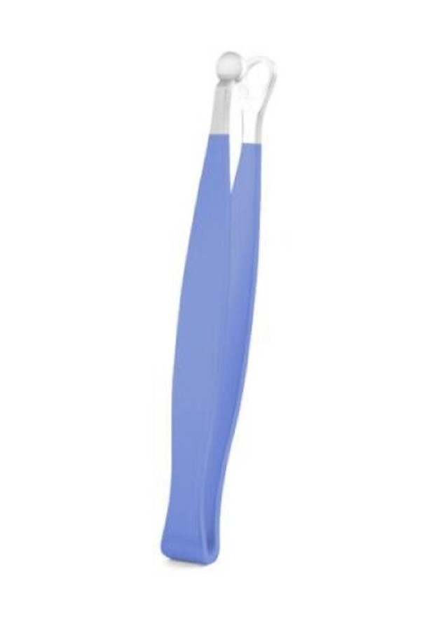 Pincet voor het verwijderen van neushaar blauw