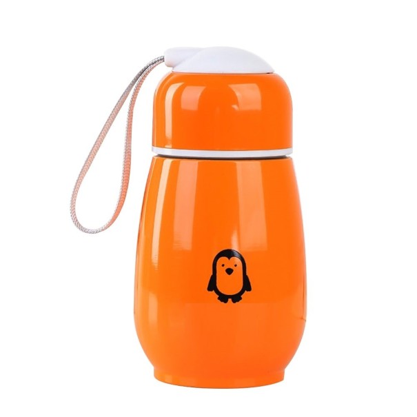 Pingüino termo naranja