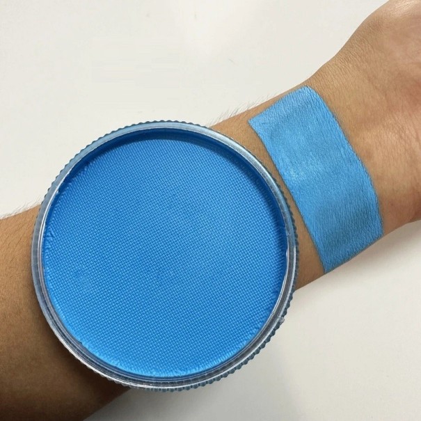 Pinturas luminosas UV para cuerpo y rostro Pinturas UV profesionales 30 g Maquillaje de Halloween de efecto duradero azul
