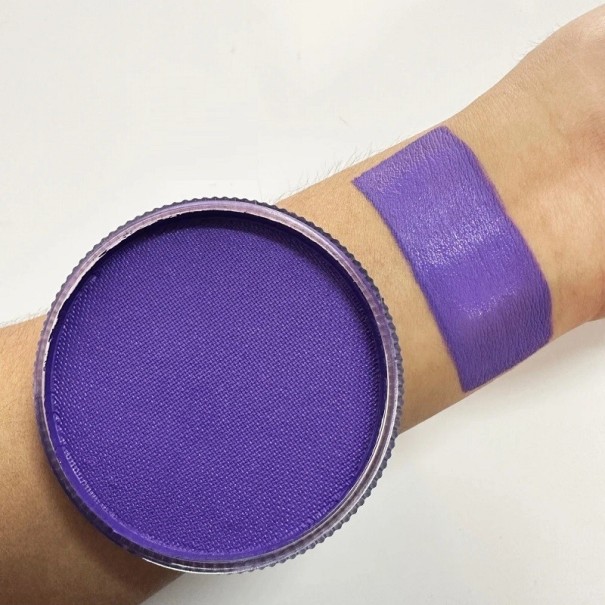 Pinturas luminosas UV para cuerpo y rostro Pinturas UV profesionales 30 g Maquillaje de Halloween de efecto duradero morado