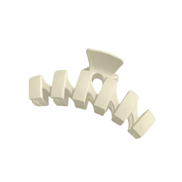 Pinza para el pelo P3383 blanco Pinza para el pelo P3383 blanco