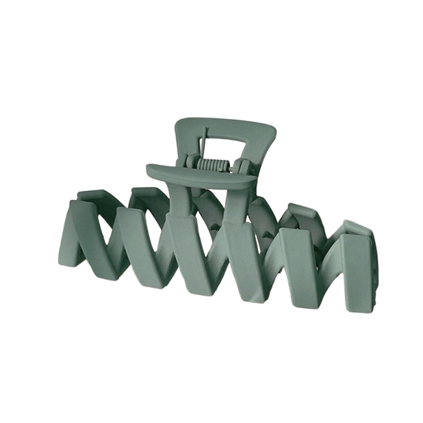 Pinza para el pelo P3384 verde