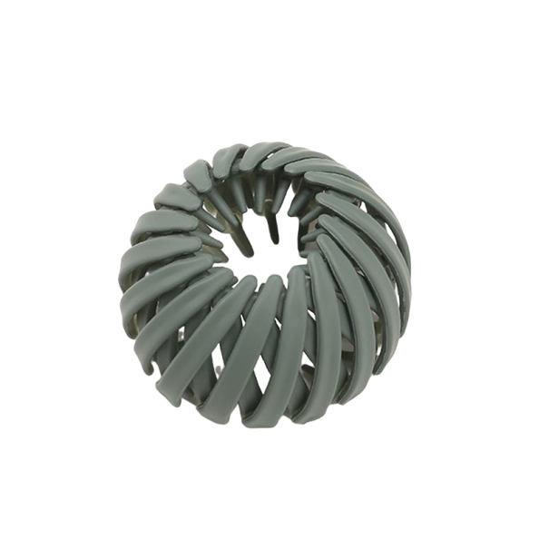 Pinza para moño T933 verde militar