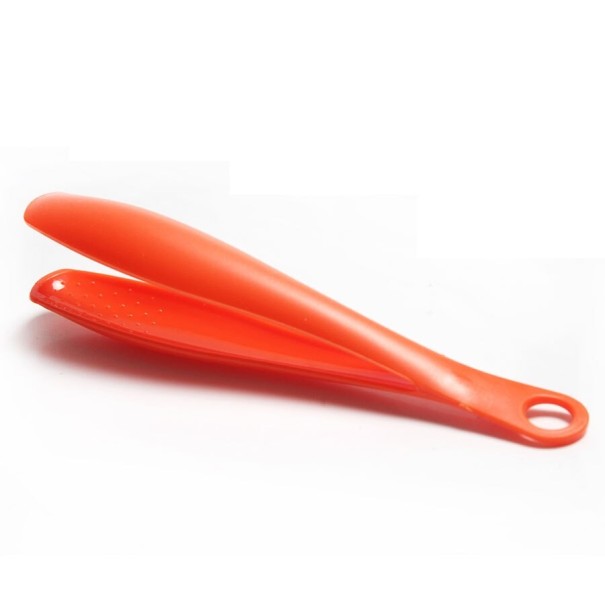 Pinze da cucina in plastica arancione