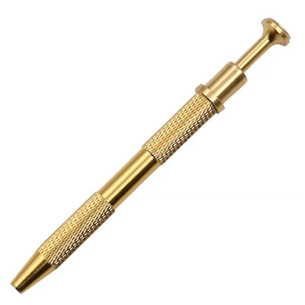 Pinzetta per piercing 12,2 × 1 cm in lega di alluminio Strumento preciso per piercing e body art Fissaggio dei gioielli oro