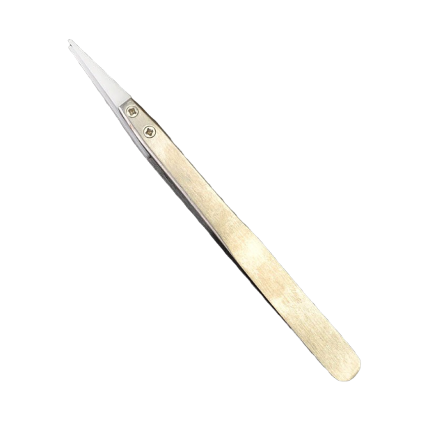 Pinzette con punte in ceramica argento