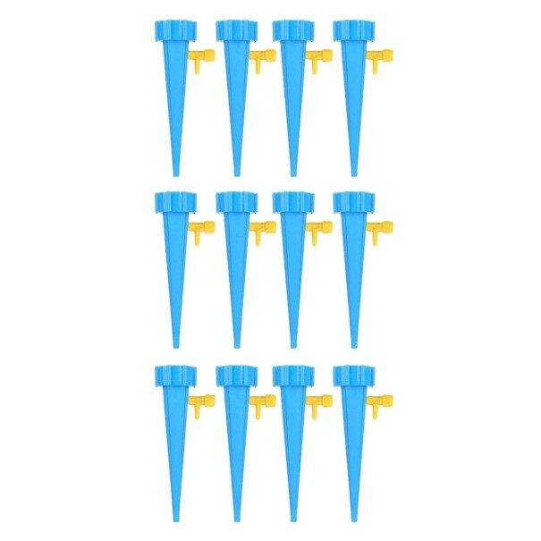Piqueta de riego para macetas azul 12 uds.