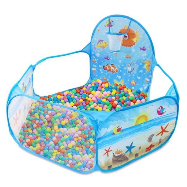 Piscina de bolas de tela 120 cm 1