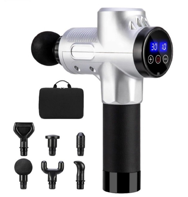 Pistola de Massagem J236 prateado