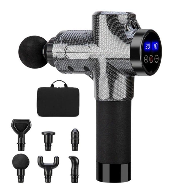 Pistolet de massage J236 gris foncé