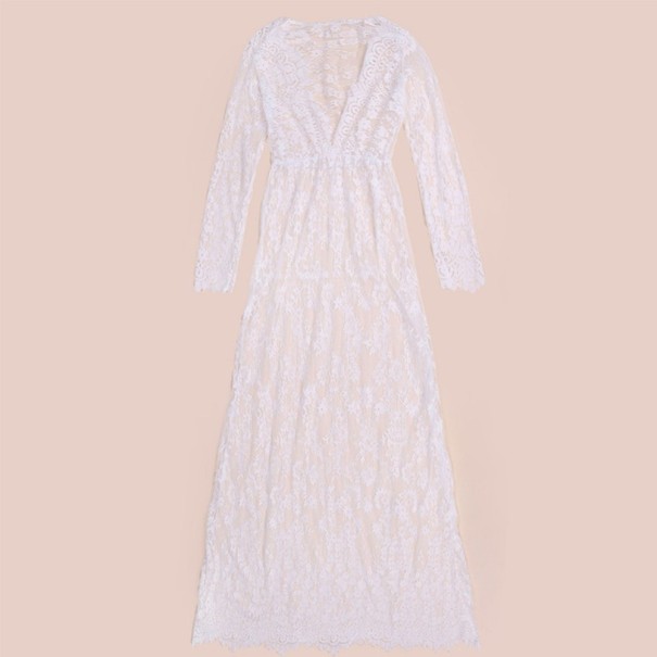 Pitsimaksimekko valkoinen S