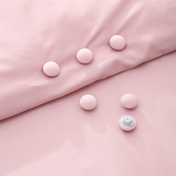 Plaatklemmen 4 stuks roze