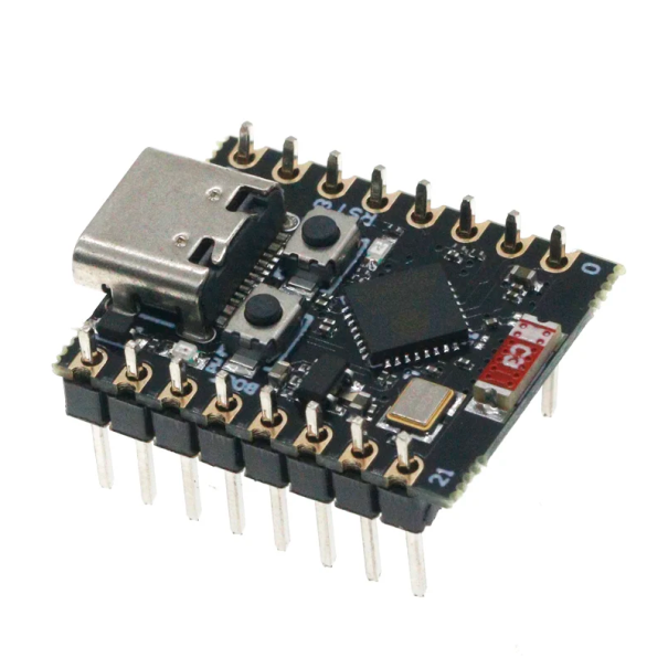 Placa de desenvolvimento ESP32-C3 18 x 22,5 cm Módulo WiFi e Bluetooth de baixo consumo de energia Microcontrolador com USB-C para projetos IoT Arduino 1