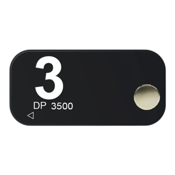 Placa de fósforo para raios X dentários com íman, tamanho 3, 27 x 54 mm, PSP intraoral, preta, para scanner de RX digital em odontologia 1