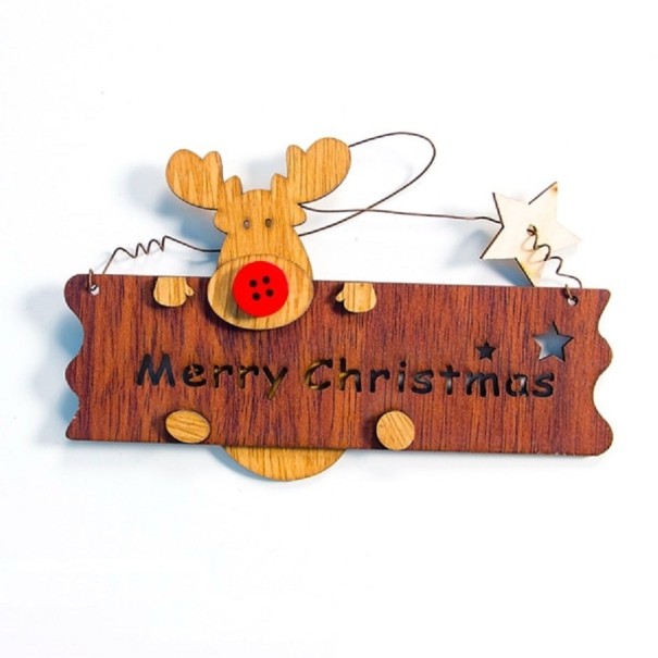 Placa de Natal Merry Christmas 1