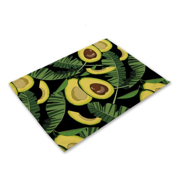 Placemat met avocado-thema 5