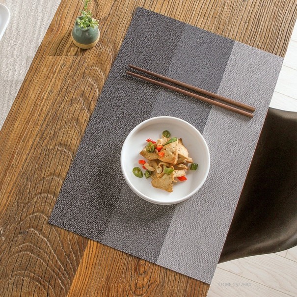 Placemat met strepen 4 stuks