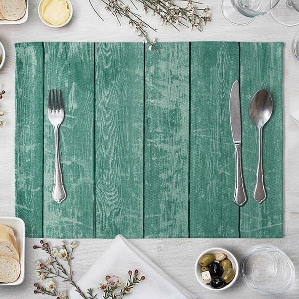 Placemats met houtmotief 15