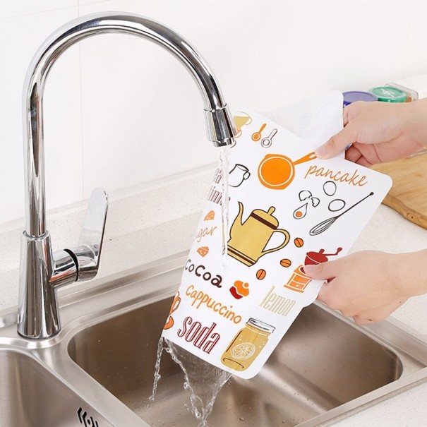 Placemats met koffiethema, 4 stuks