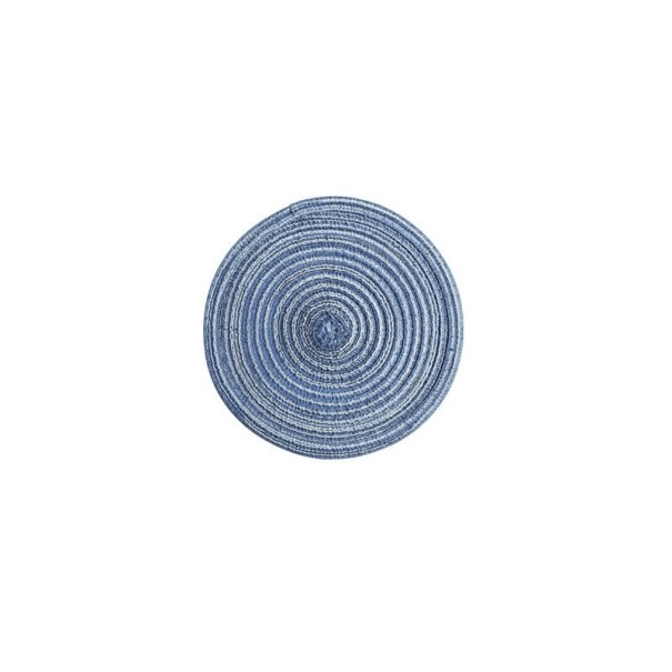 placemats van ramievezels blauw S