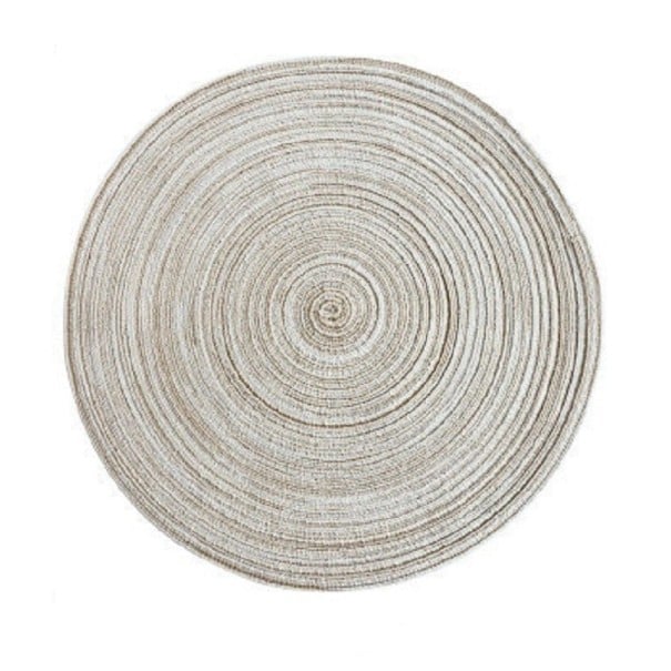 placemats van ramievezels crème L