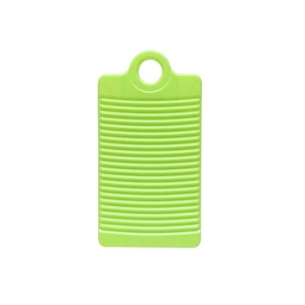 Planche en plastique pour laver le linge vert clair